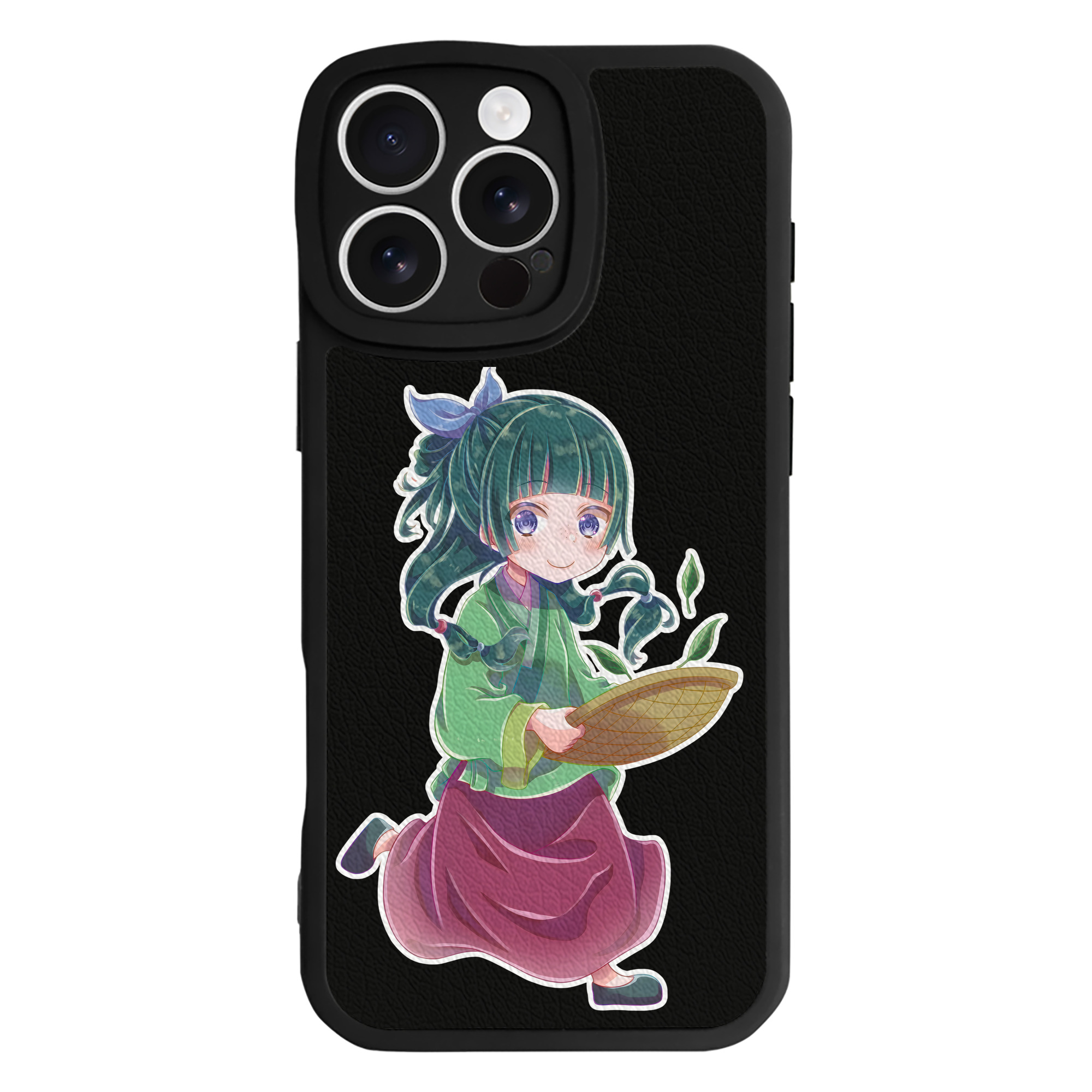 薬屋のひとりごと The Apothecary Diaries 【iPhone 16シリーズ対応】シリコンスマホケース（レザー調） 材質：シリコン